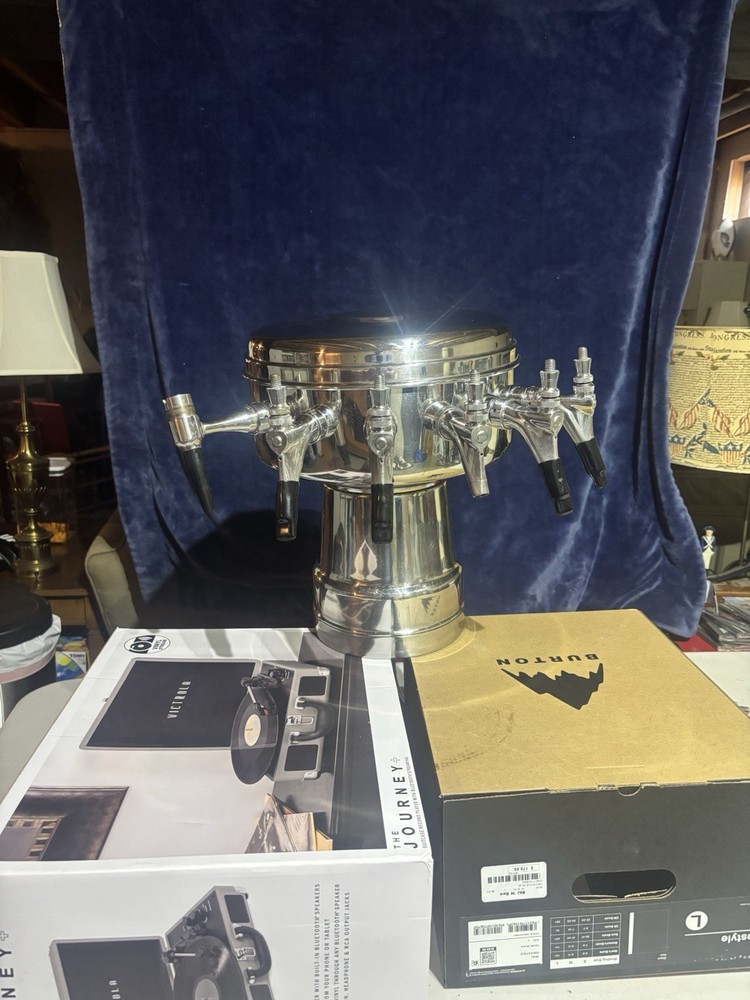 Micro Matic Mushroom Head 6 Tap Draft Beer Tower Model 751-077