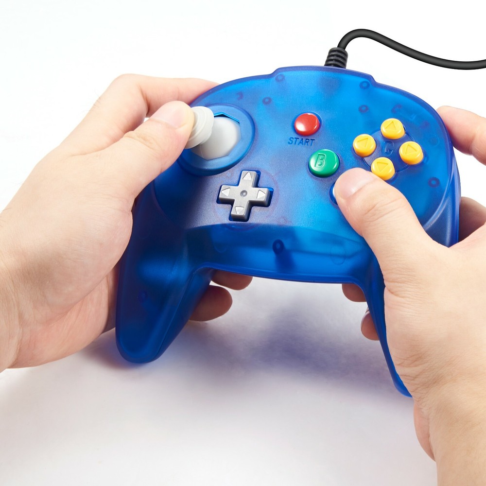 Upgraded N64 Wired Controller Replacement Gamepad for Nintendo 64 Game Console
