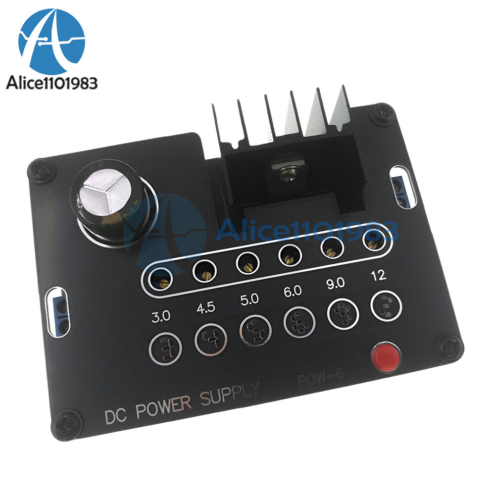Adjustable CNC Regulated Power Supply DIY Kit for Electronic Soldering Practice