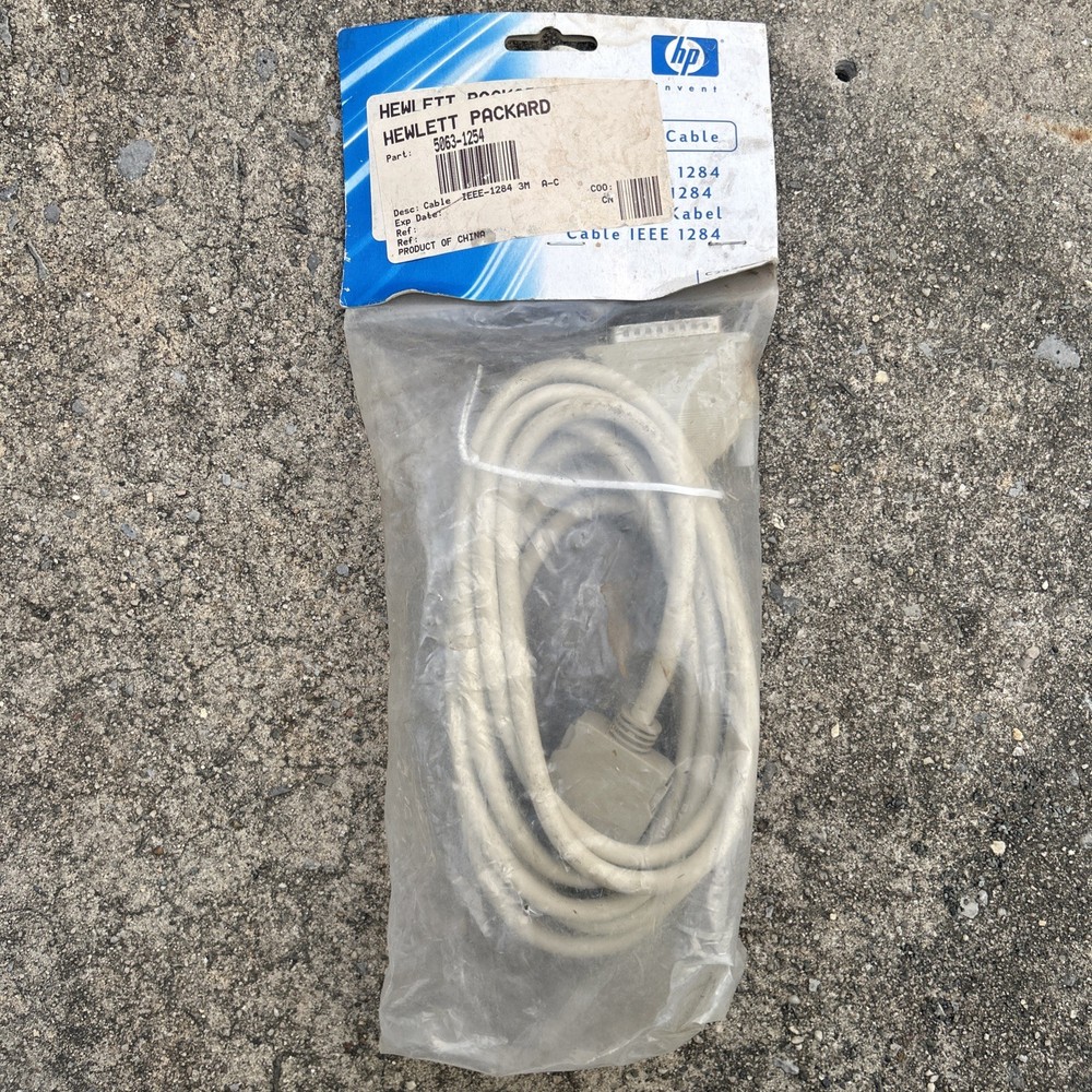 IEEE-1284 DB25 to HPCN36 Parallel Printer Cable 28 AWG Centronics for HP