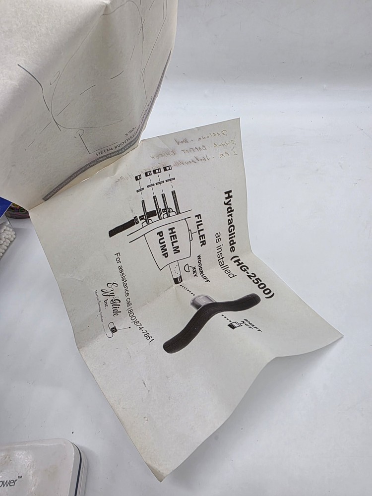 Ezy-Glide Side-Kick Replacement Steering Wheel Used Missing Parts