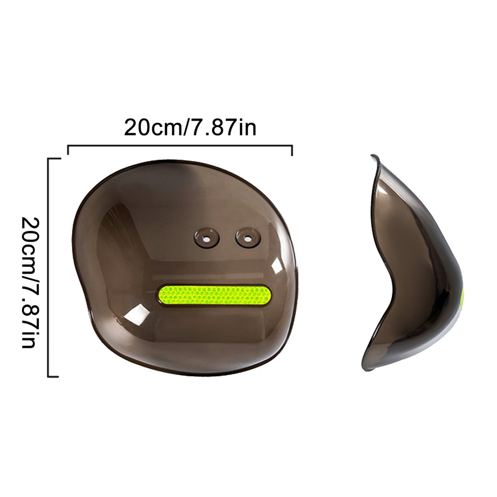 Motorcycle Hand Guard Cold Wind Deflector Windshield Shield Protector Universal