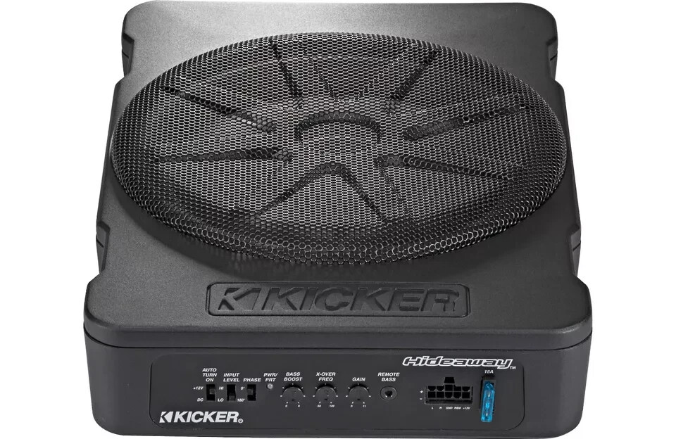 Kicker Hideaway 10" Compact Powered Subwoofer