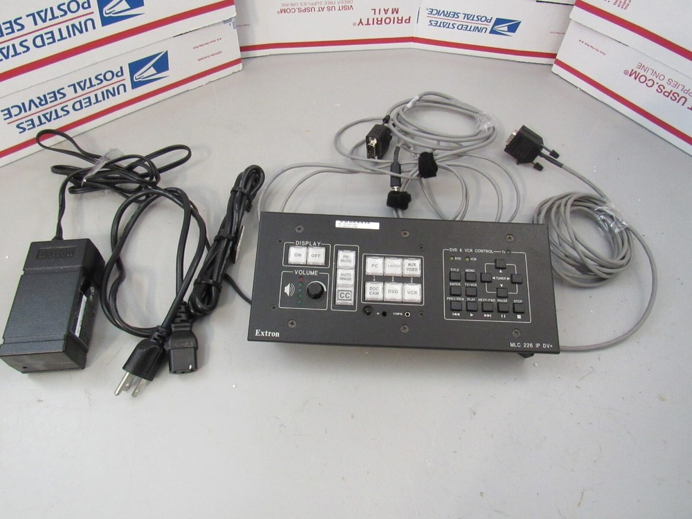 Extron MLC 226 IP DV+ MediaLink Controller with cables & power cord