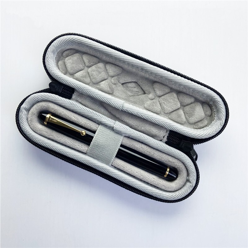 Black Shockproof Protective Portable Single Pen Holder Carry Case Storage Box