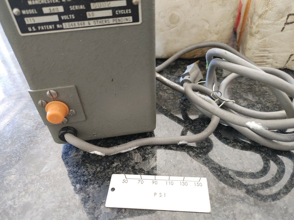 Rustrak Input Chart Pressure Recorder 162 115 Volts 60 cycles