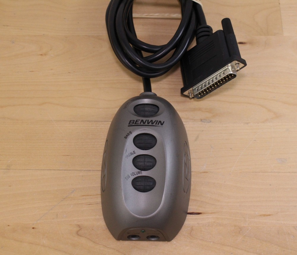 BENWIN Speaker Volume Control Pod - System Controller Gray