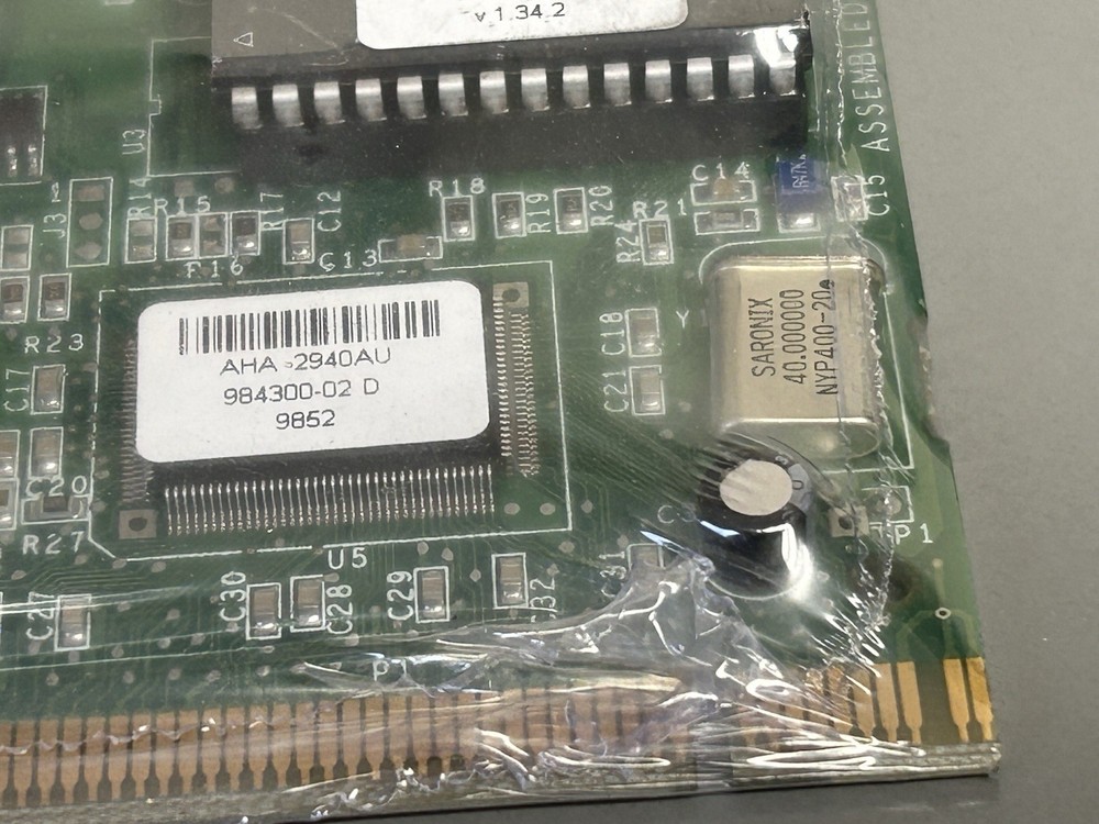 Adaptec SCSI Host Adapter Controller Expansion Card