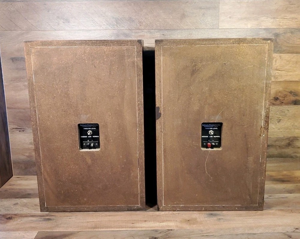 Pair of Epicure Model 11 Speakers ~ Tested ~ Needs Refoam