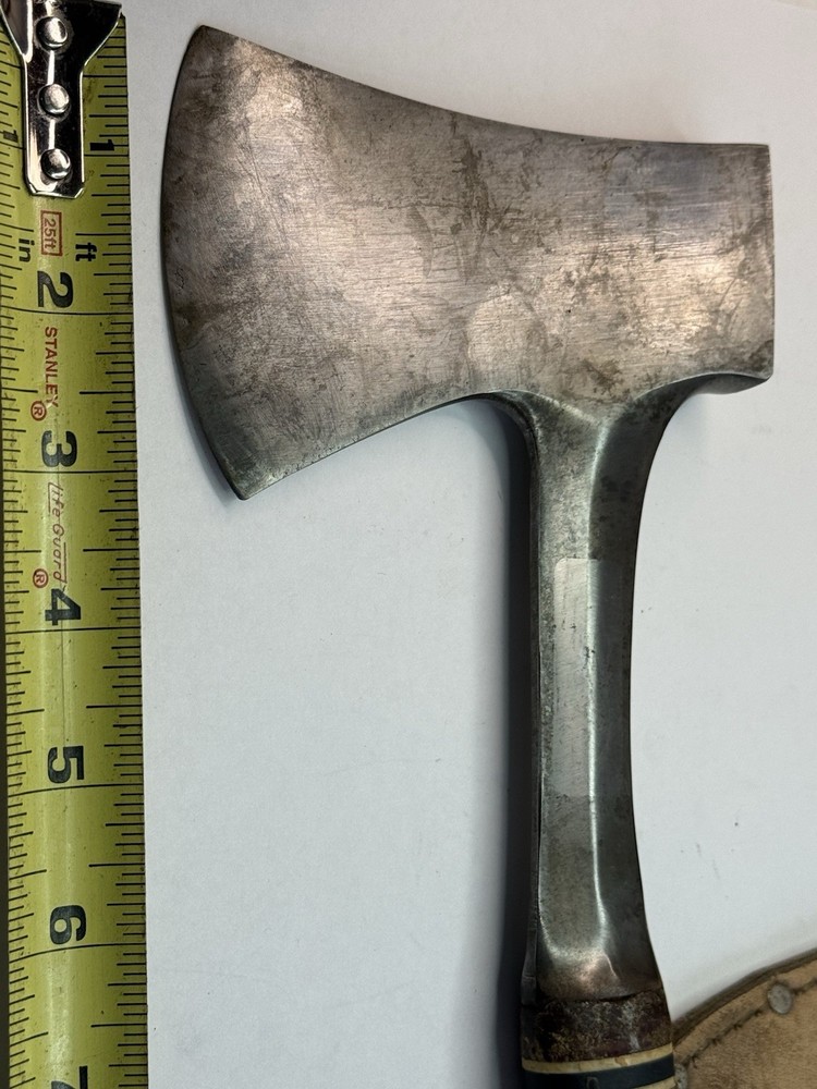 Estwing 24A Camp Axe Hatchet Leather Stacked Handle