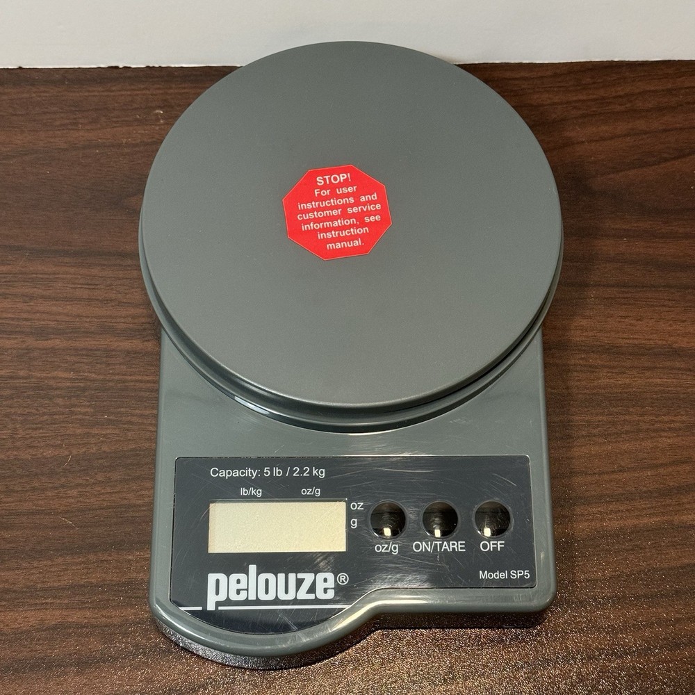 Pelouze Scale Model SP5 Digital 5Lb. Postal Battery Operated