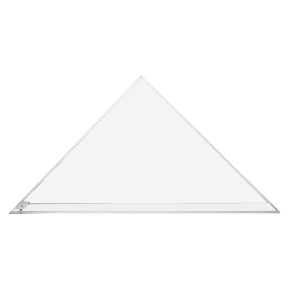 Flag Display Case Clear Acrylic Flag Box Triangle Holder for Table Wall Mounted