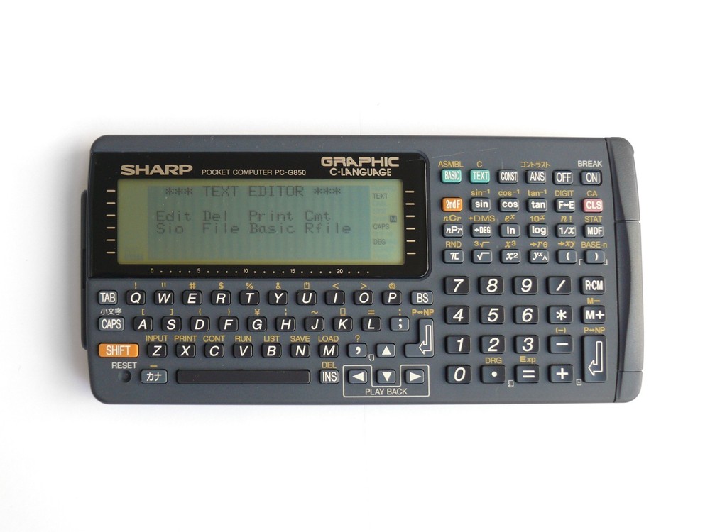 Pocket Computer Calculator Sharp PC-G850 [US Seller]