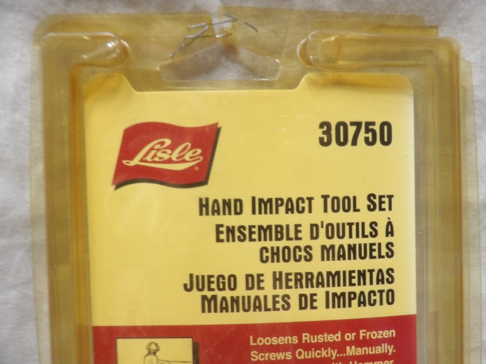 Lisle Hand Impact Tool Set #30750