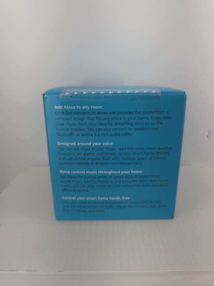 Amazon Echo Dot 3rd Gen Smart Speaker Alexa Bluetooth WiFi Black