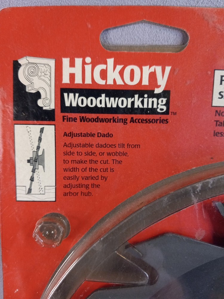 Hickory Woodworking 7" Adjustable Dado Carbide Tipped 16 Tooth