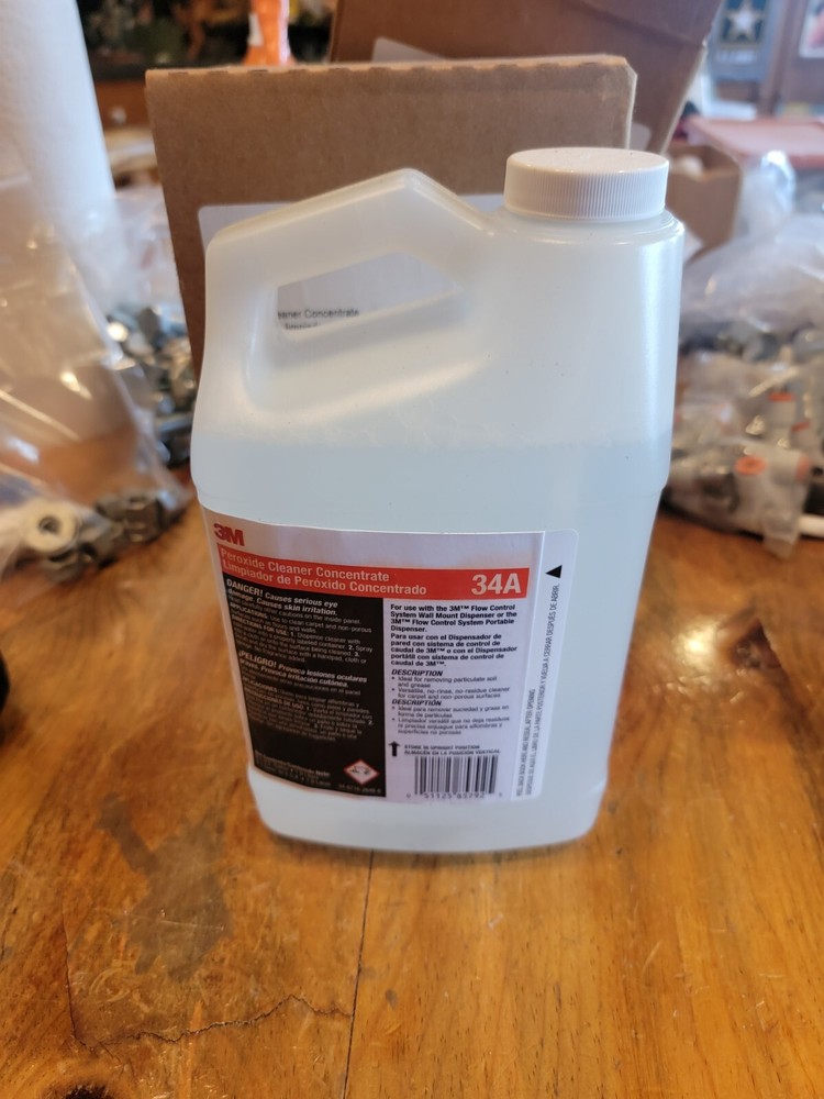 3M 34A Peroxide Cleaner, 0.5 Gal. Jug
