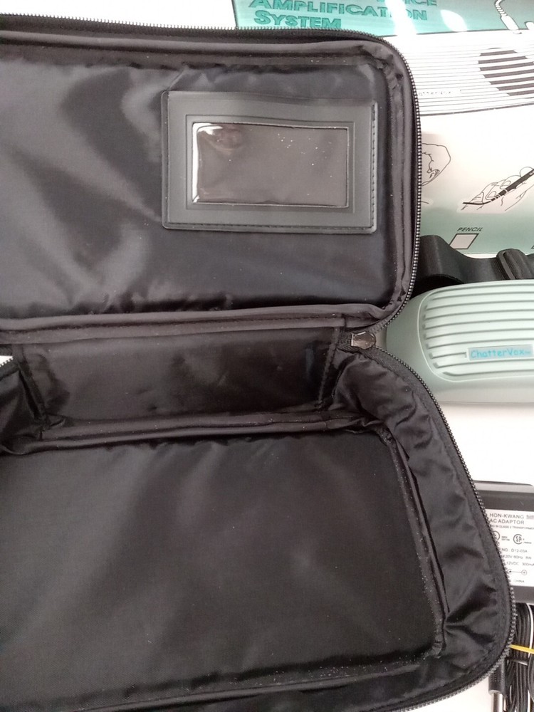 Chattervox Personal Voice Amplification System ( Microphone Not Included ) READ