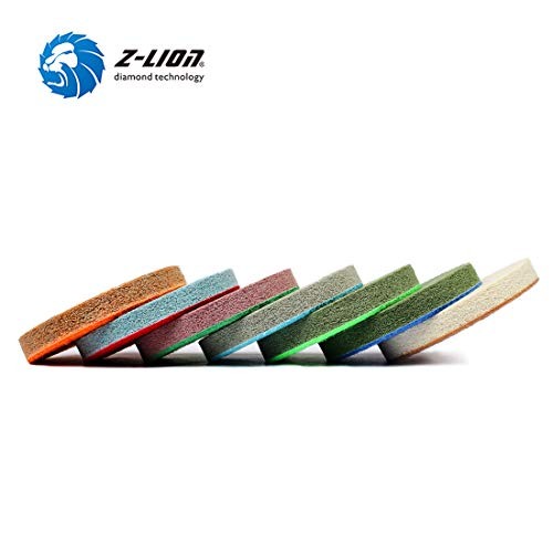 4" Sponge Polishing Pad Wet Use Buffing Pad for Grinder Hoop and Loop Buffing