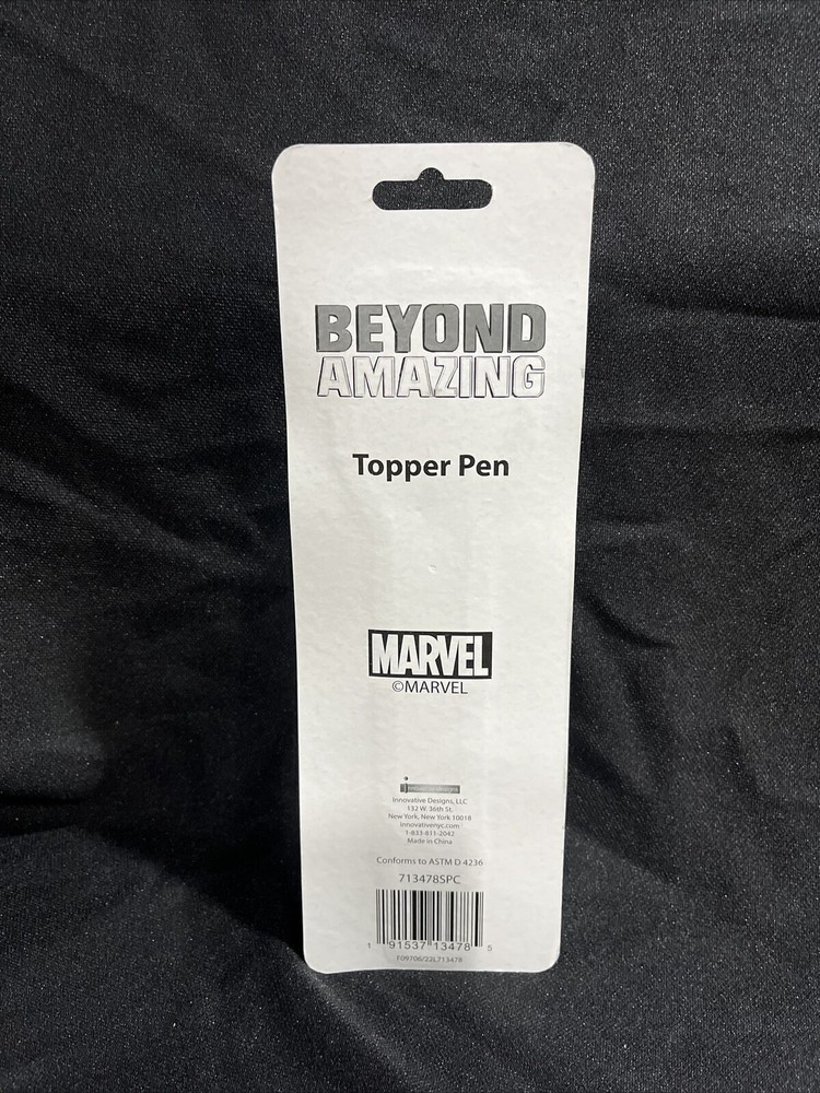 Marvel Spider-Man Beyond Amazing Topper Pen NEW