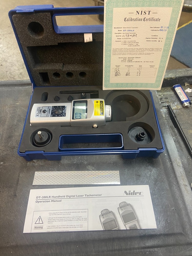 NIDEC SHIMPCO HAND HELD DIGITAL TACHOMETER