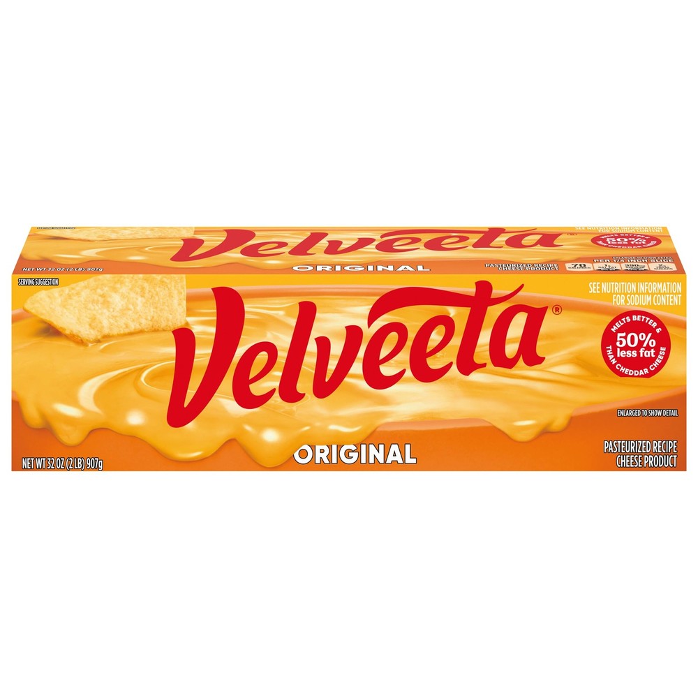 Original Pasteurized Recipe Cheese Product Classic Size 32 oz Block