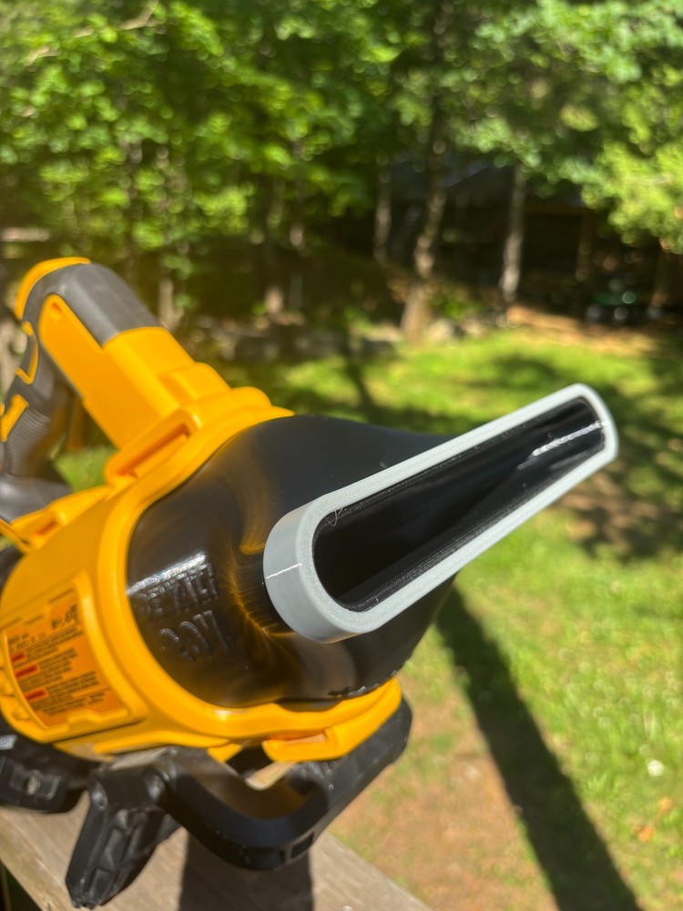 Compact Flat Short Nozzle For DeWalt 20V DCBL722 Leaf Blower