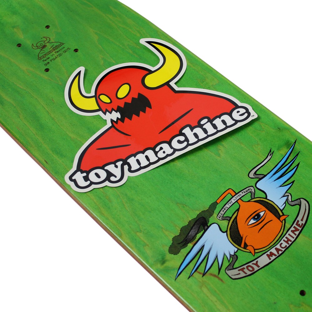 TOY MACHINE Complete Pro Skateboard MONSTER (assorted colors) 8.125