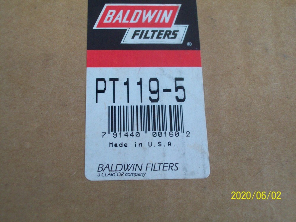 BALDWIN PT119-5 FILTER