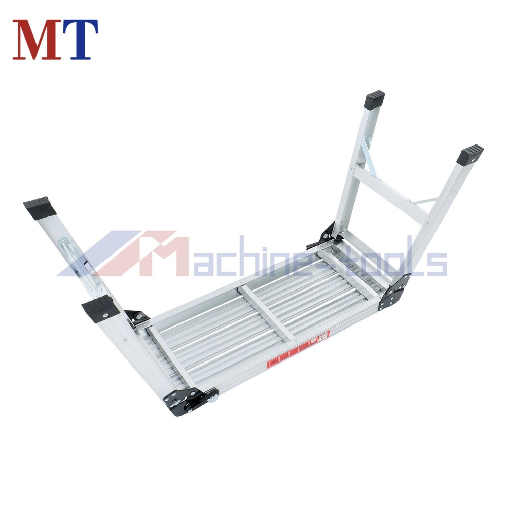High Quality Aluminum Step Stool Folding Work Platform 330lb Drywall Ladder