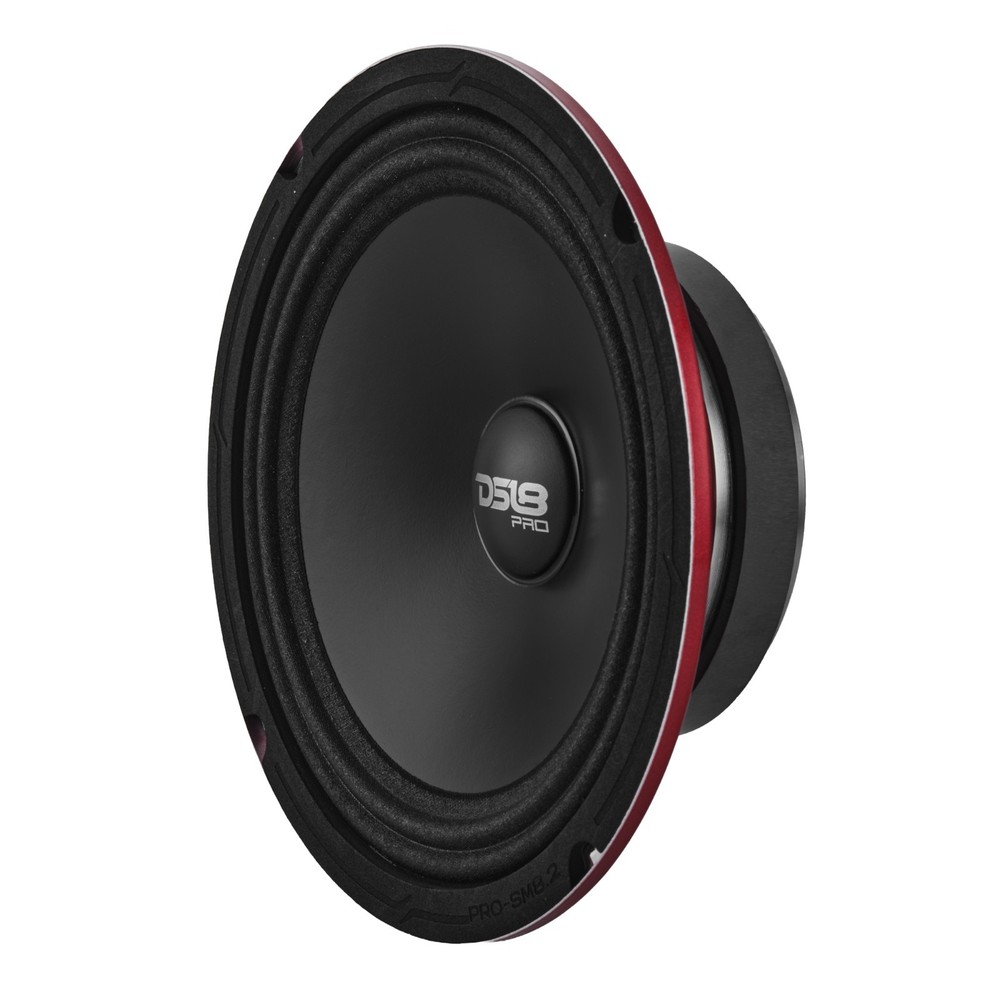 DS18 PRO 8" Shallow Water resistant Cone Mid-Range Loudspeaker 500 Watts 2-Ohm