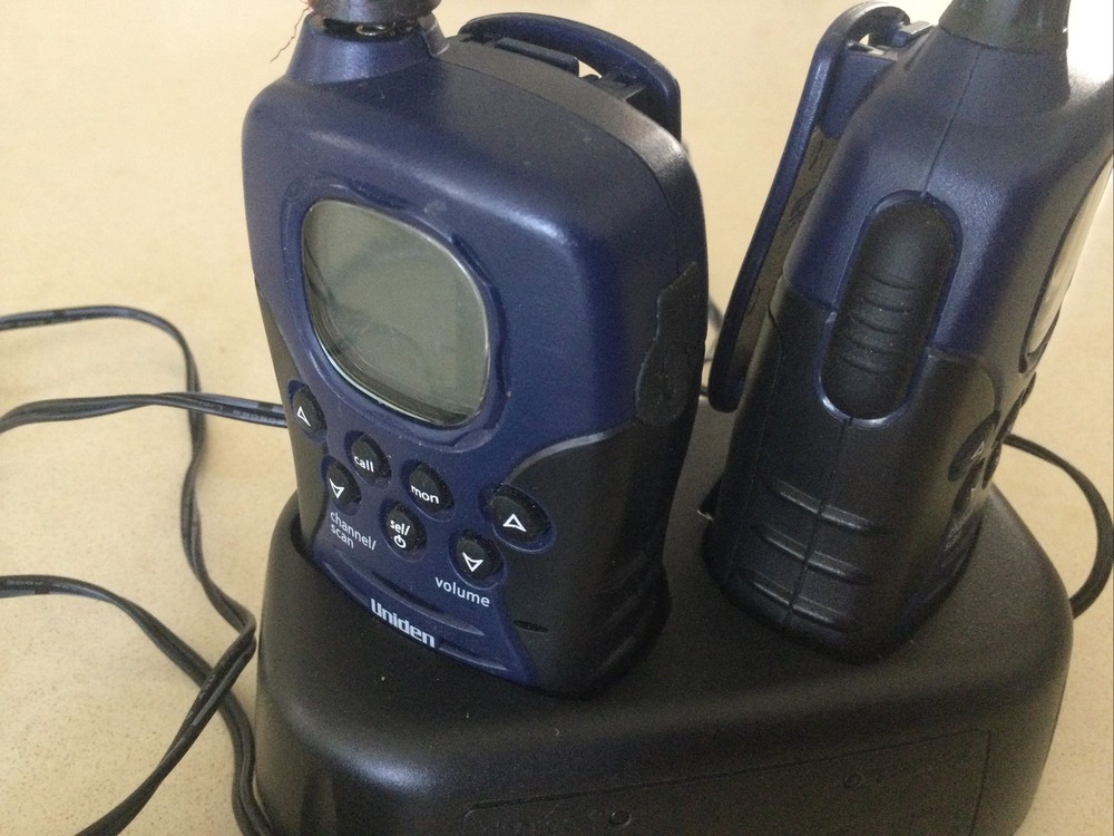 Uniden Two way Hand Held Talkies.