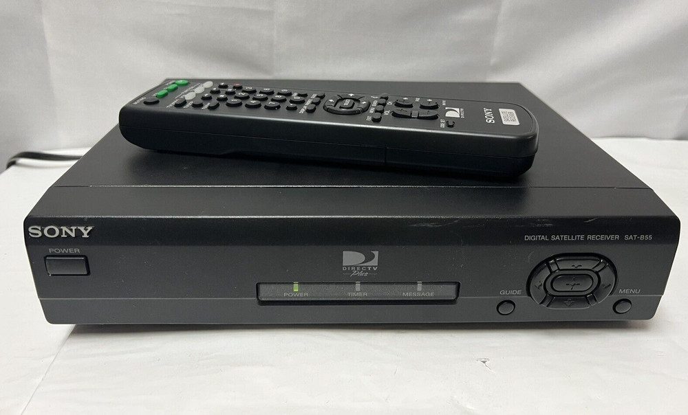 Sony Digital Satellite Receiver SAT-B55 with Remote Control Tested!