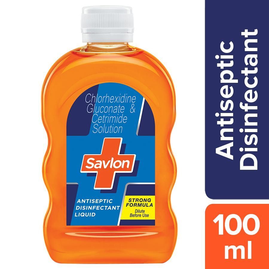 Savlon Antiseptic Liquid First Aid Disinfectant kill germs 100ml