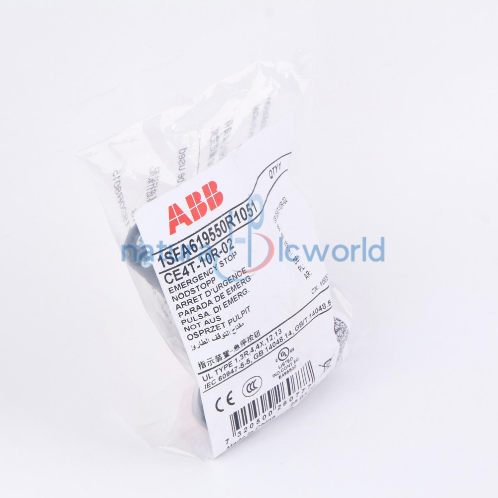 ONE New ABB CE4T-10R-02 button switch