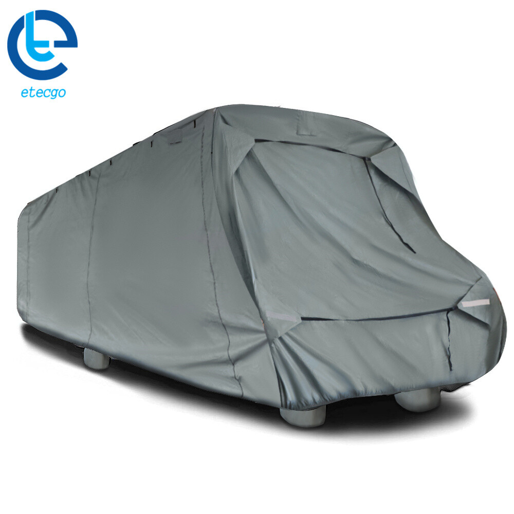 Class C RV Cover 26'-29' FT 4-Ply Motorhome Camper Storage Waterproof