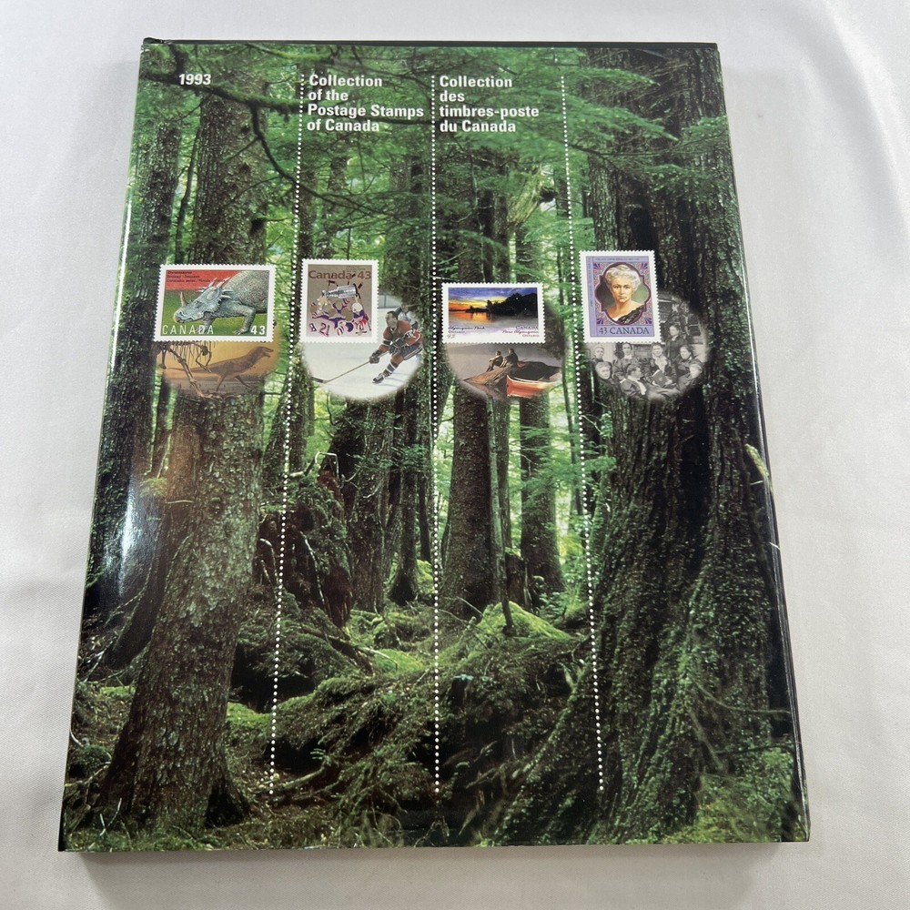 1993 Canada Post Yearbook Annual Official Stamp Issues - COMPLETE & MNH Set