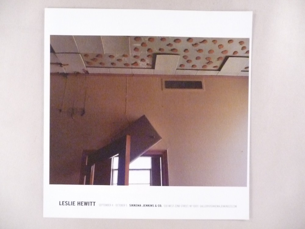 Leslie Hewitt MAGAZINE AD - 2013