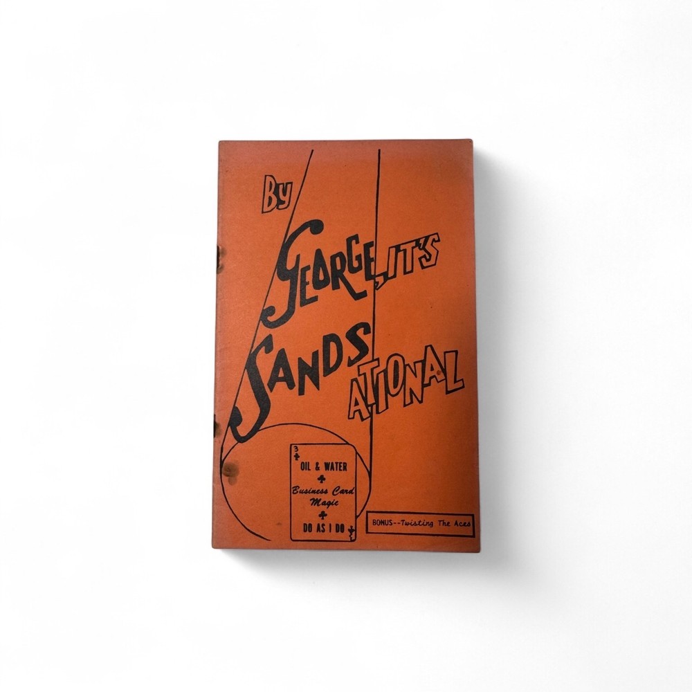 BY GEORGE, IT'S SANDSATIONAL / Vintage Magic Book
