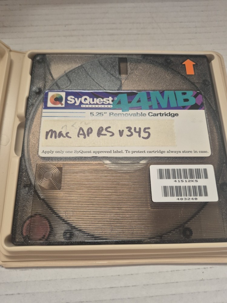 12 Vintage Computer 5.25" Removable Hard Disk Cartridge Datacart UNTESTED