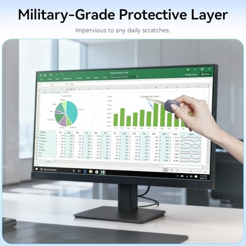 [2-Pack] 24 Inch Anti Blue Light Screen Protector Compatible With Lenovo Hp