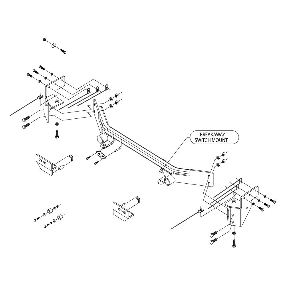 Roadmaster 524443-4 EZ4 Baseplate Bracket