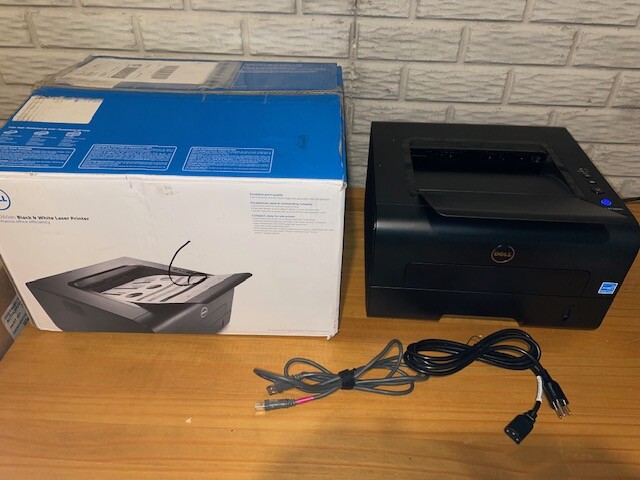 Guaranteed! DELL B1260DN MONOCHROME LASER PRINTER w/ cables & Box