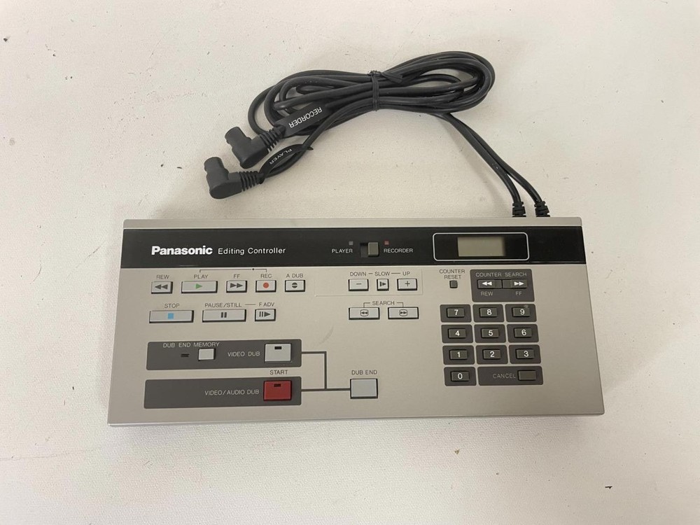PANASONIC PV-R500 EDITING CONTROLLER