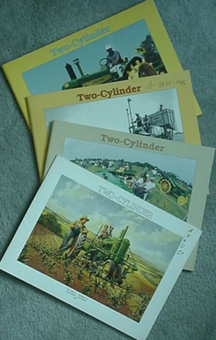 JOHN DEERE TRACTORS MAGAZINE - TWO CYLINDER, 4 ISSUES 1991-1995
