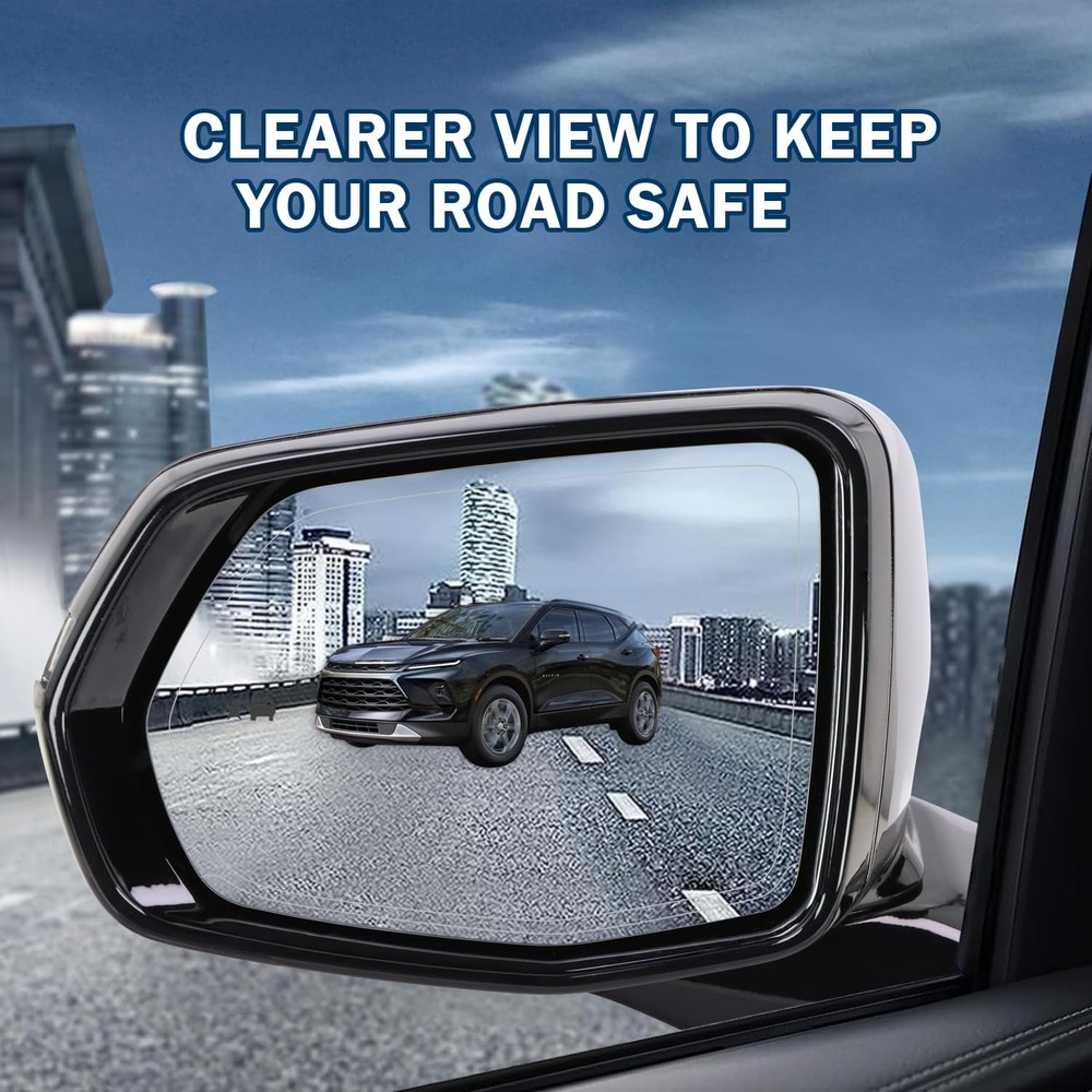 Left Driver Side Mirror Compatible with 2019-2026 Chevy Blazer with Manual Foldi