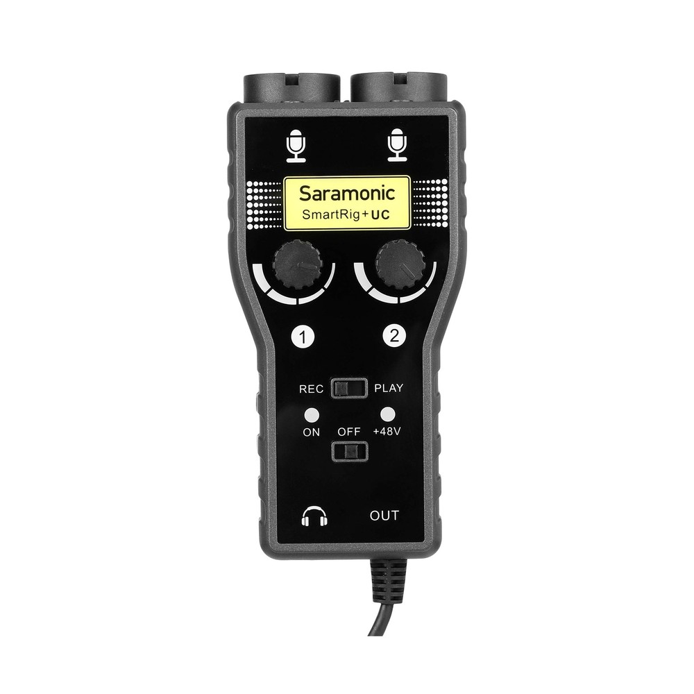 Saramonic SmartRig+ UC Two-Channel Audio Interface for USB Type-C Android Dev...