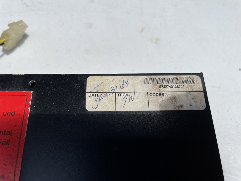 OEM BMW E36 CONVERTIBLE CD CHANGER BOOT, HOLDER HANDLE COMPARTMENT And Bracket