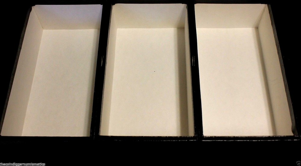 3 Proof Set Holder Storage Box Silver U.S. Mint Sets Heavy Duty Boxes Guardhouse