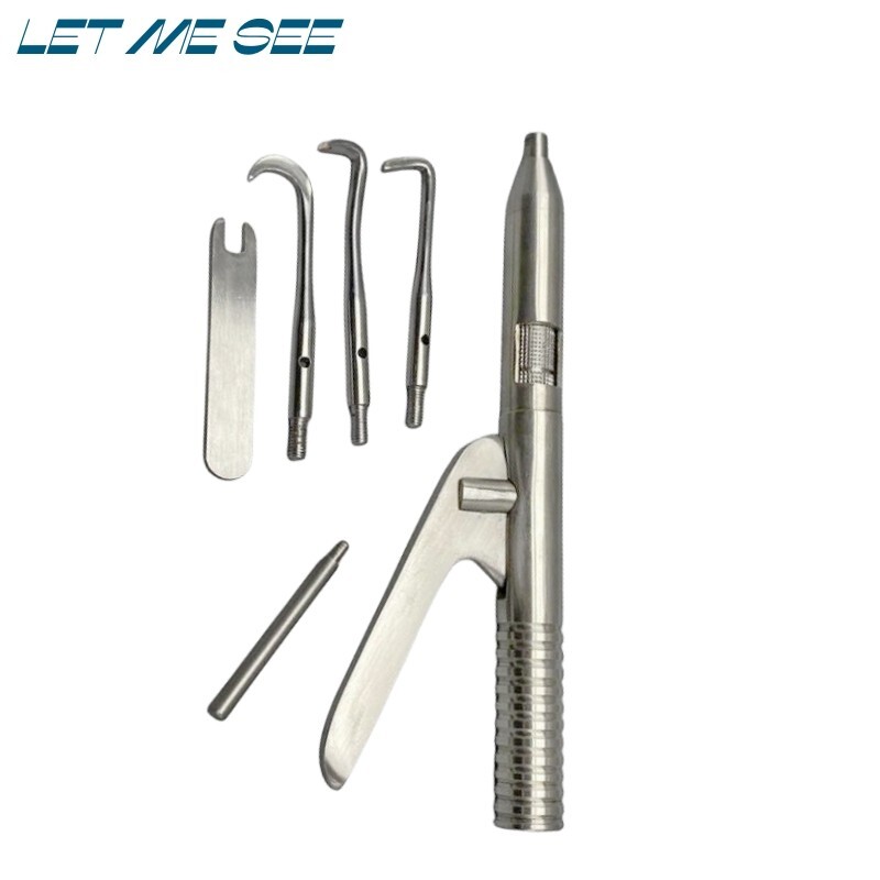 Dental Automatic Teeth Crown Remover Click Gun Dentist Surgical Instruments